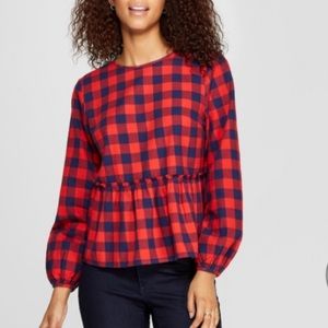 Universal Thread Peplum Top